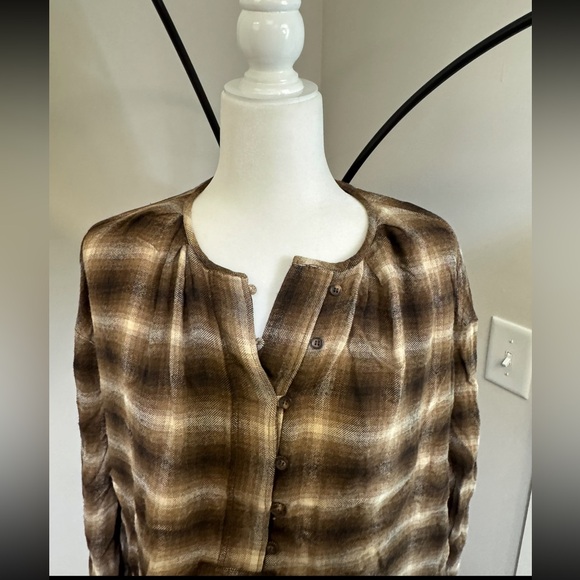 Zara plaid blouse - Picture 10 of 13